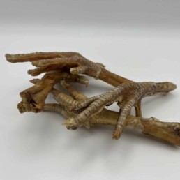 Friandises naturelles pour chien – Pattes de poulet séchées 100 % locales Nouvelle-Aquitaine