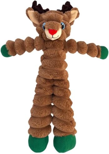 peluche cerf pour chien kong