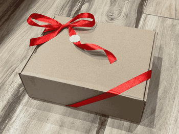 Box de Noël pour chien Pôle Canin Bordeaux – coffret cadeau personnalisé avec peluche, friandises naturelles et mastications